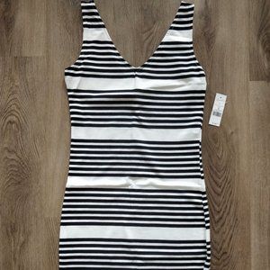 Striped Bodycon dress